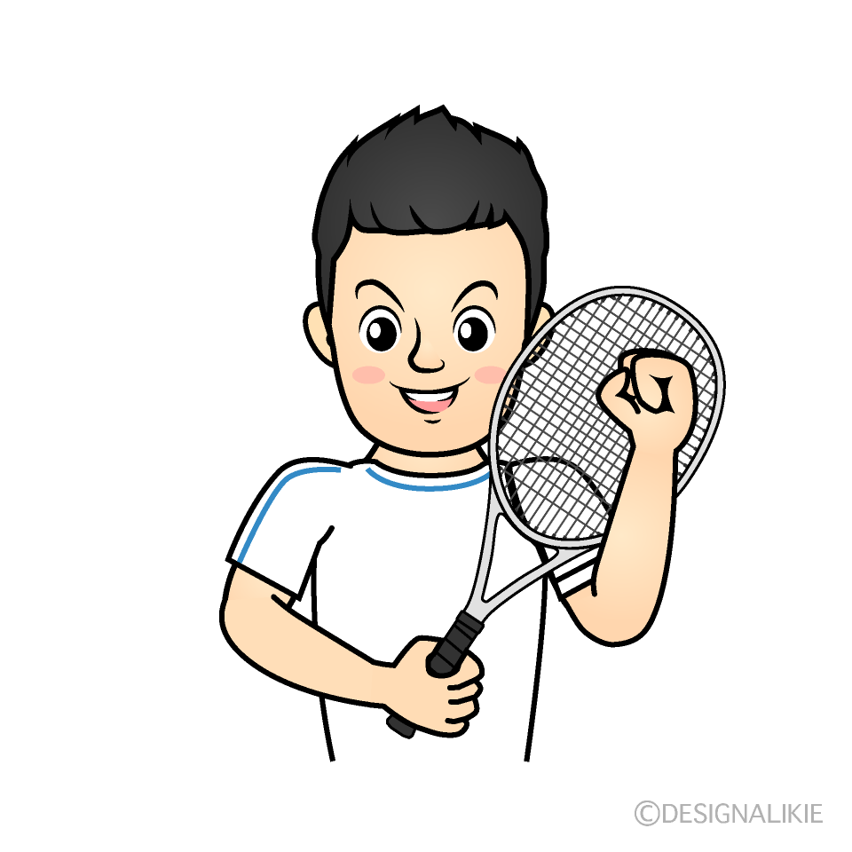 男性テニス選手