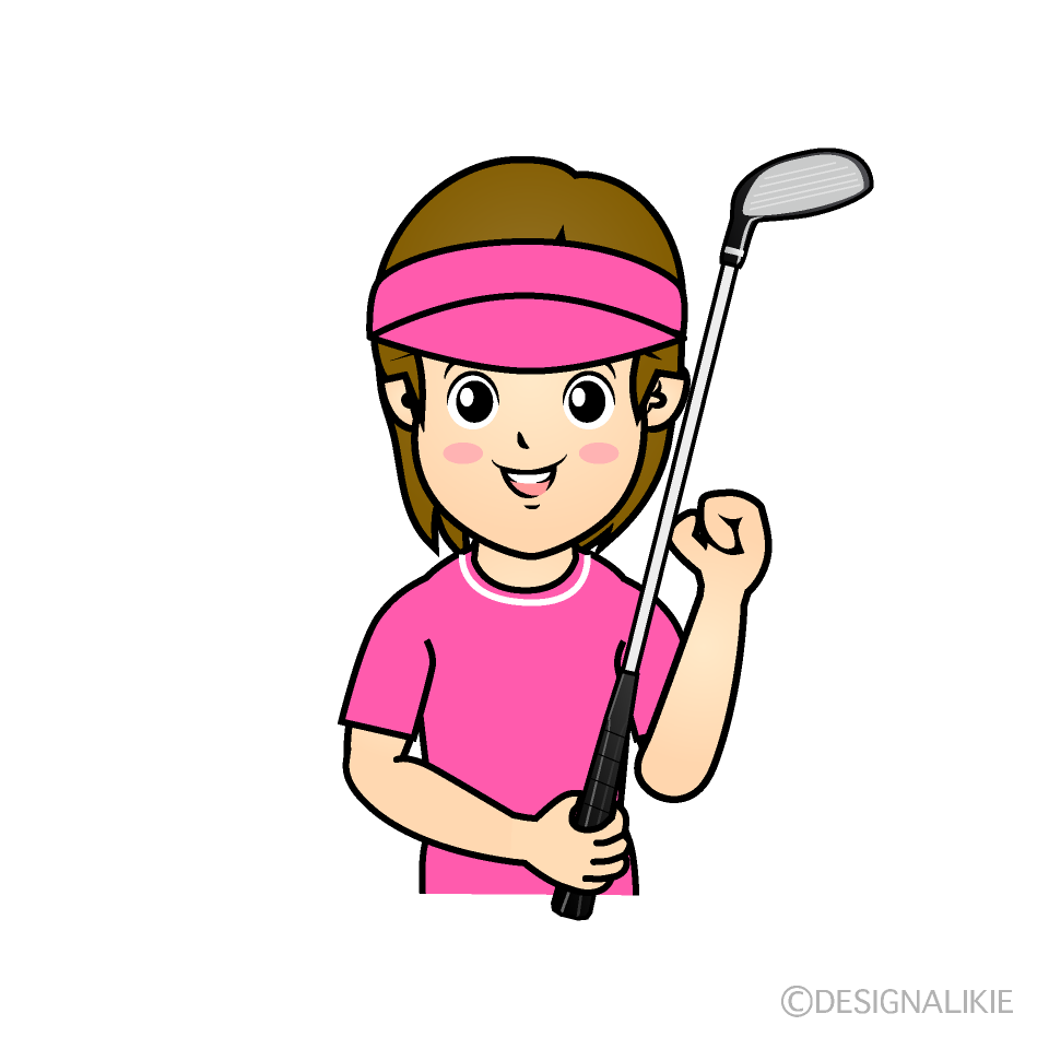 女子ゴルフ選手