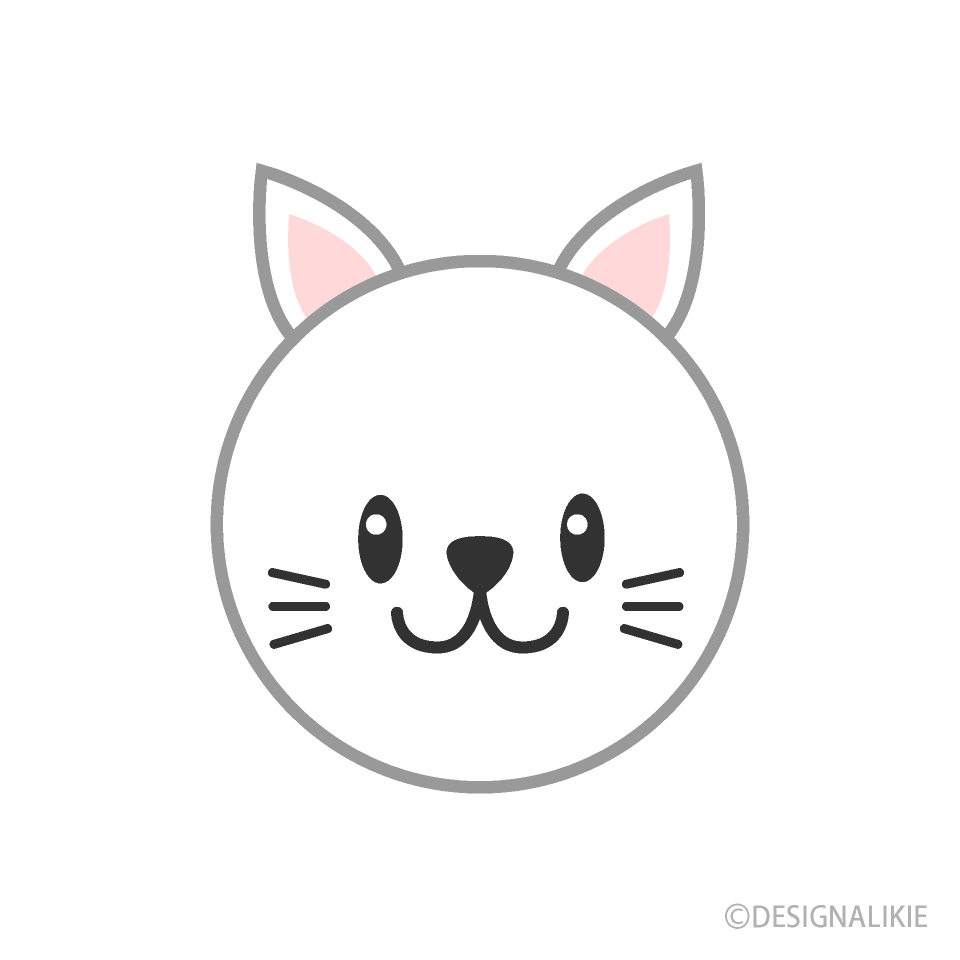 可愛い猫の顔
