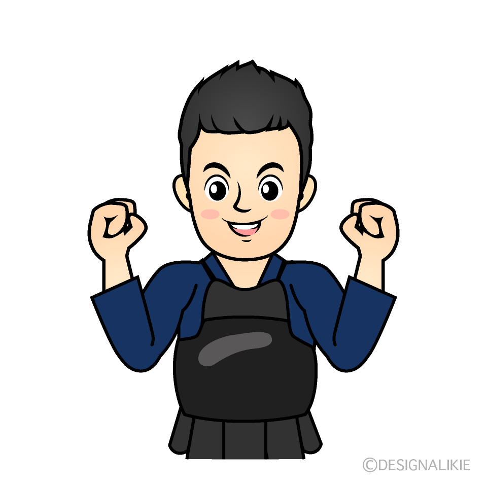 男子剣道選手