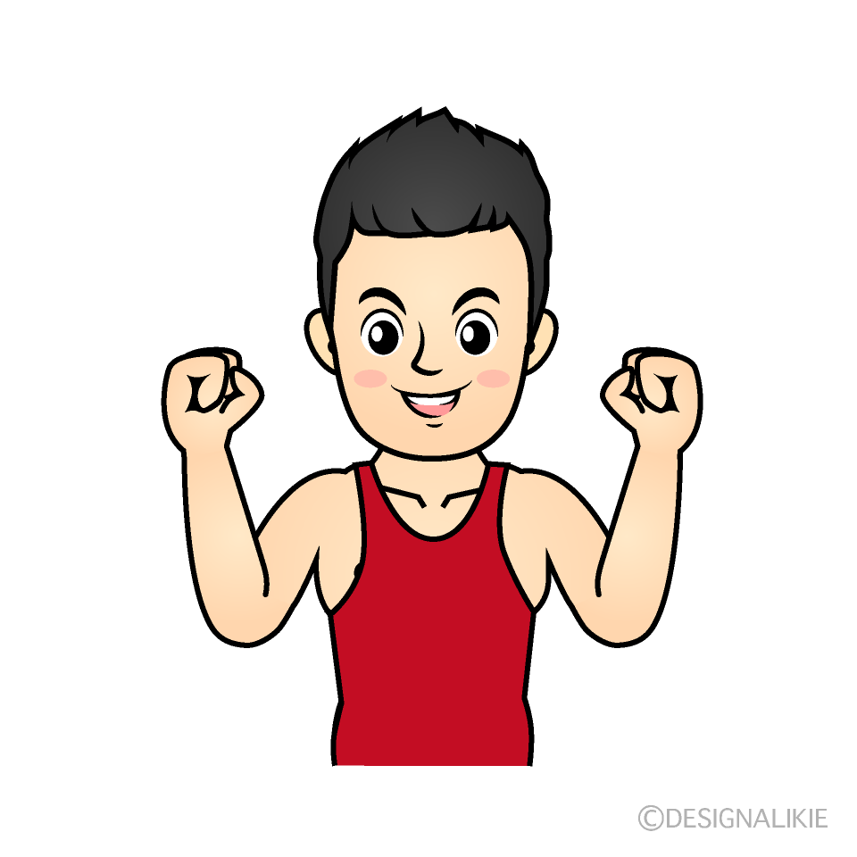 男子レスリング選手