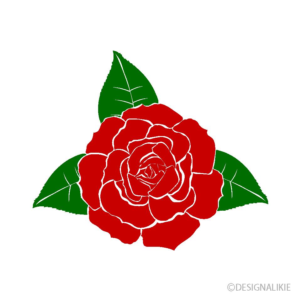 バラの花マーク