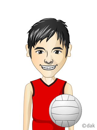 男子バレーボール選手