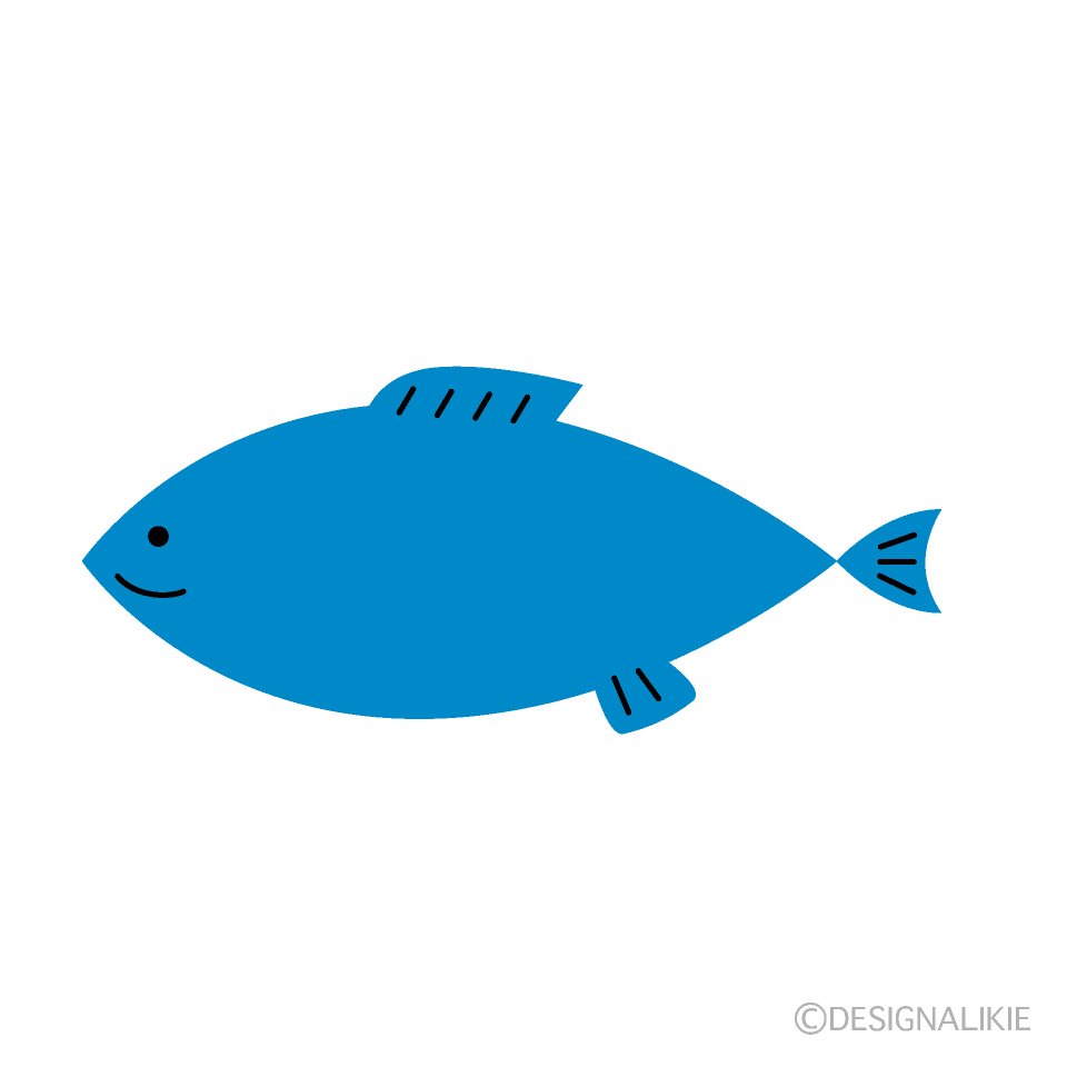 シンプルな魚