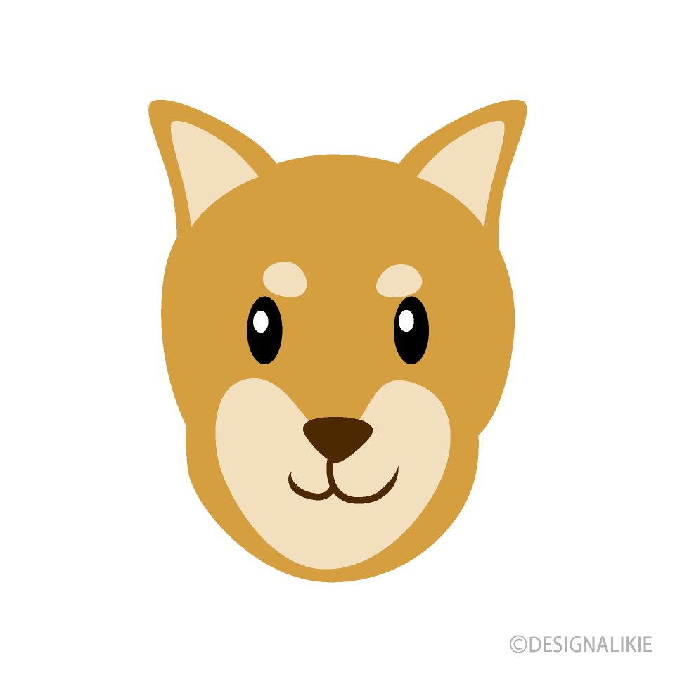 柴犬の顔