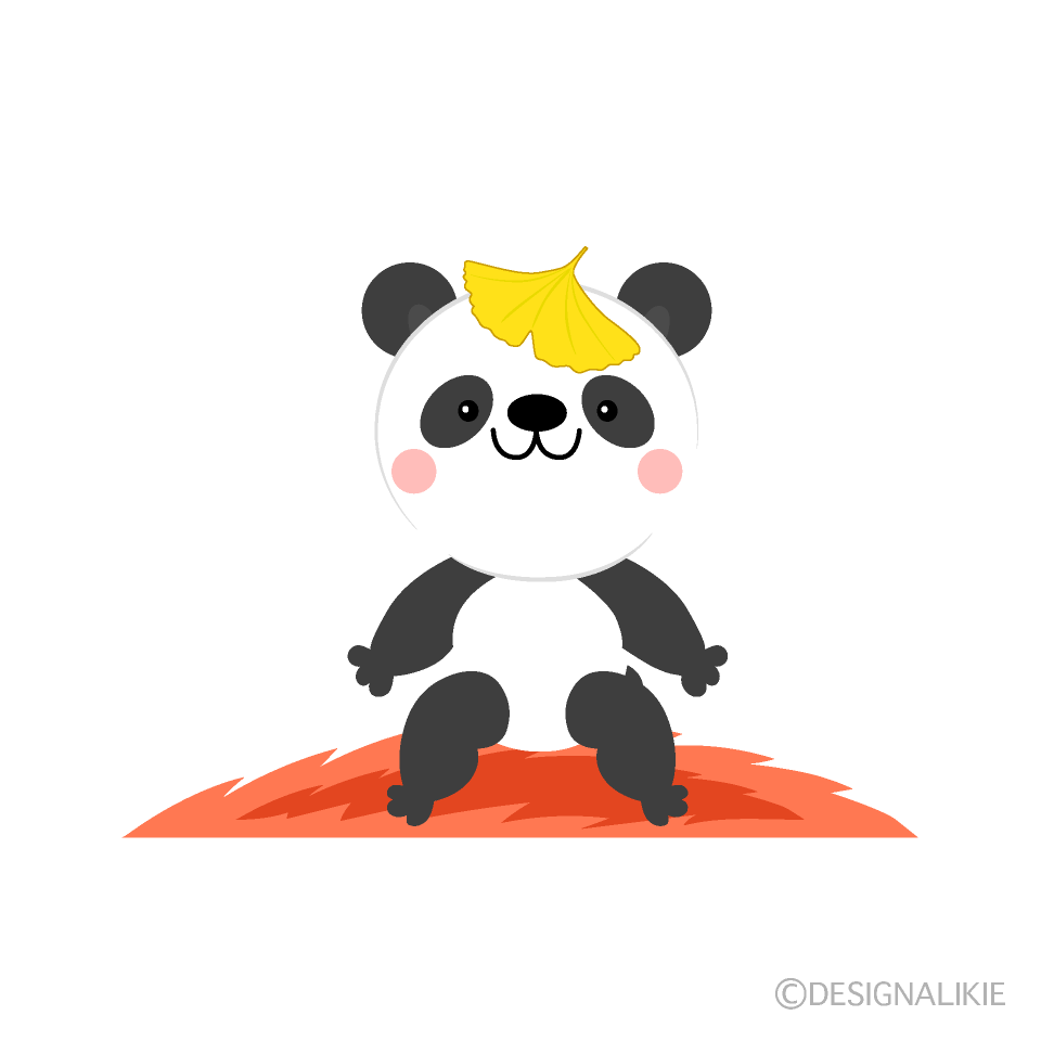 パンダとイチョウ