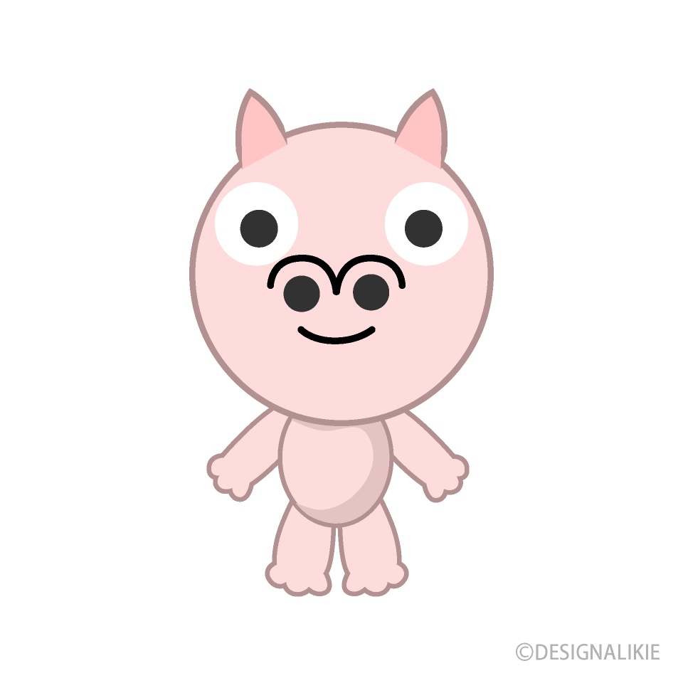 ブタキャラ