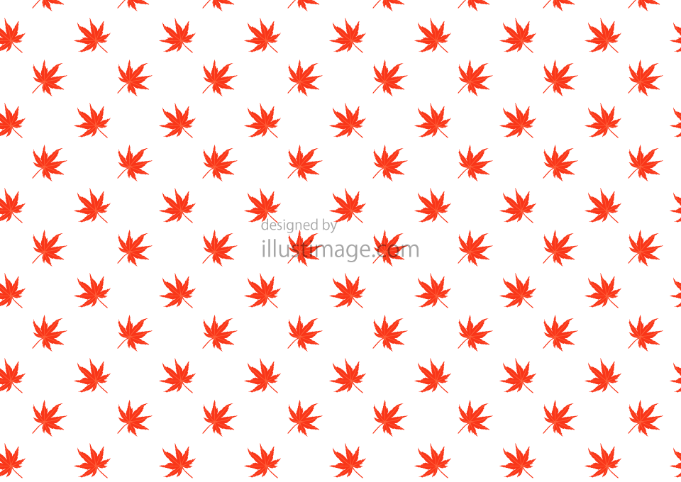 紅葉パターンの壁紙