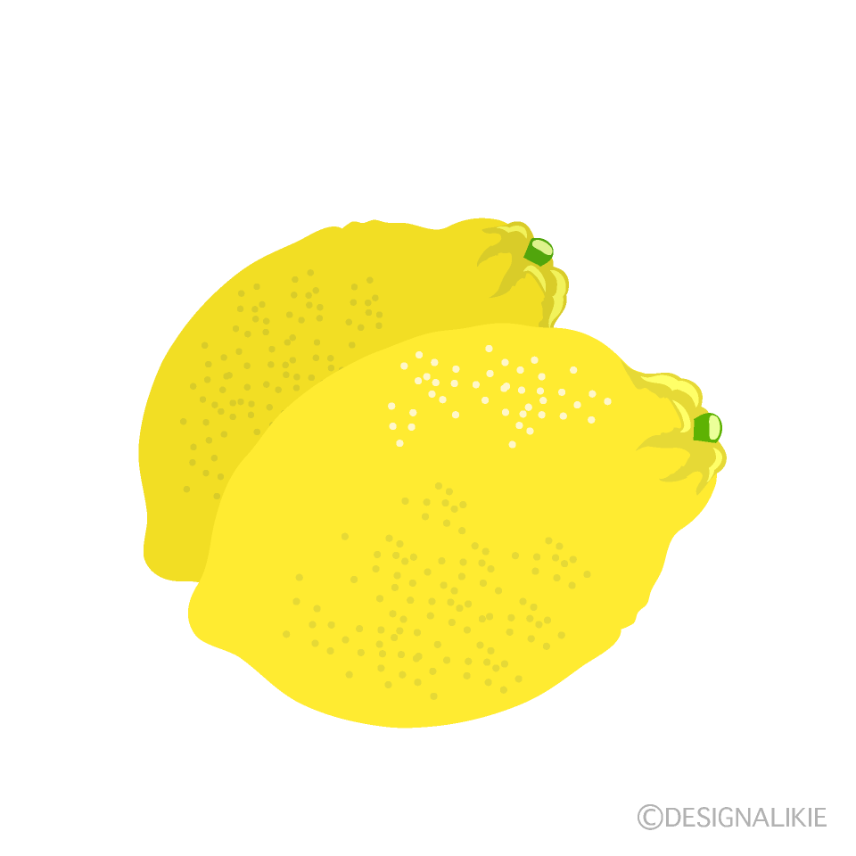 2個のレモン