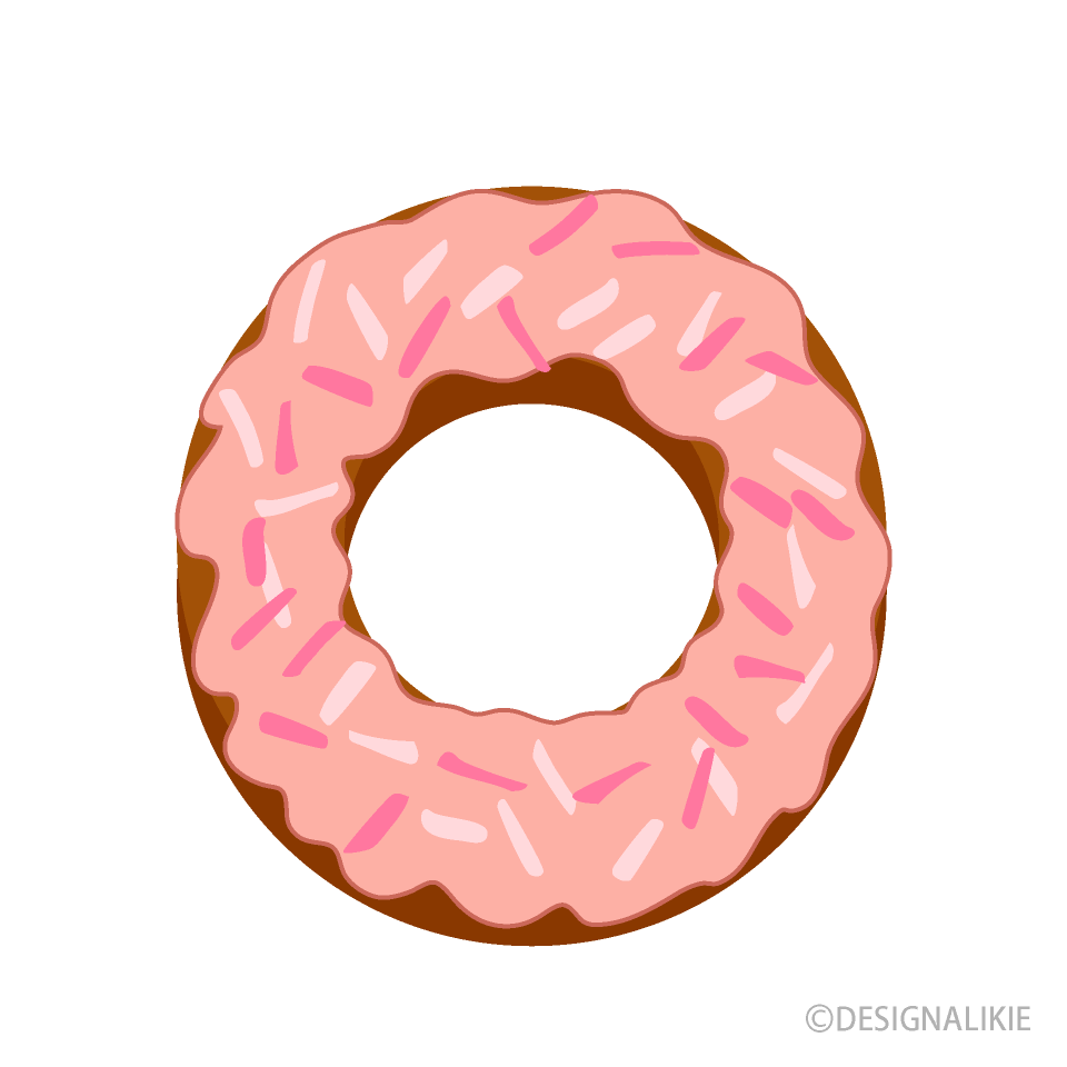 イチゴチョコドーナツ