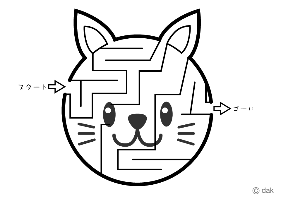 ネコの迷路
