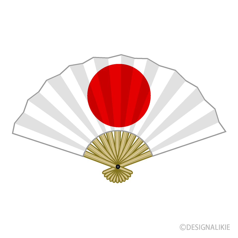 日本国旗の扇子