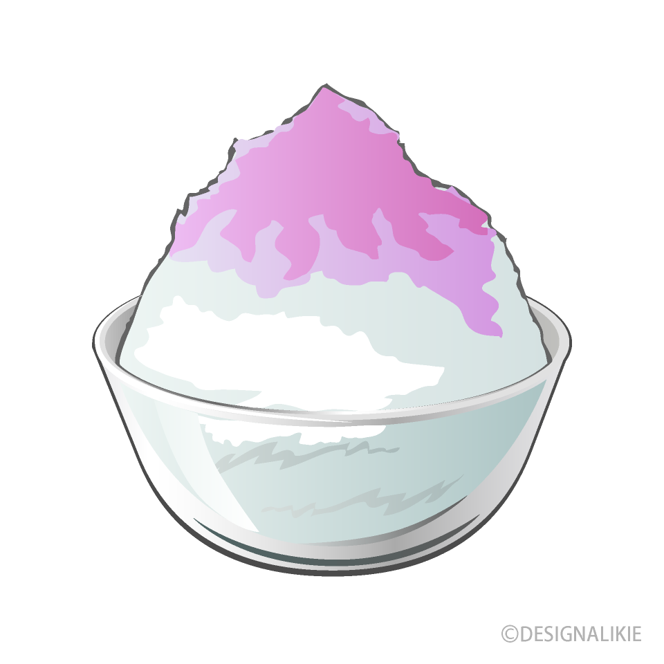イチゴのかき氷
