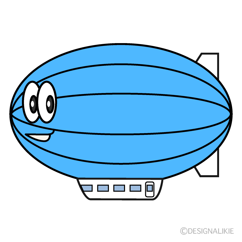 飛行船キャラクター