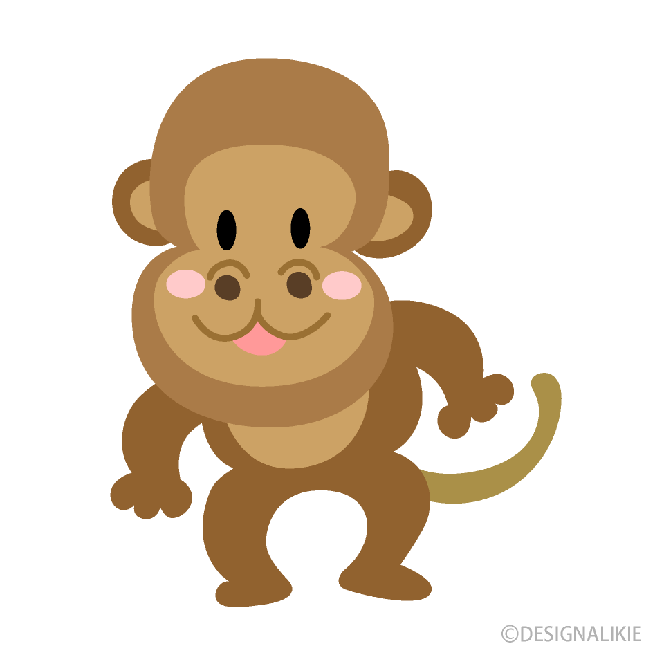 サルのゆるキャラ