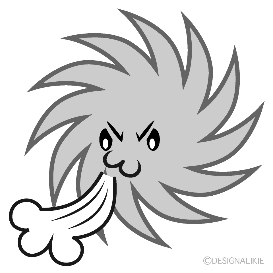 台風キャラ