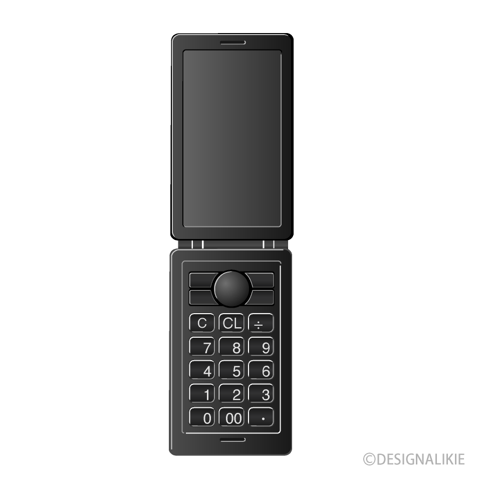 折りたたみ式携帯電話