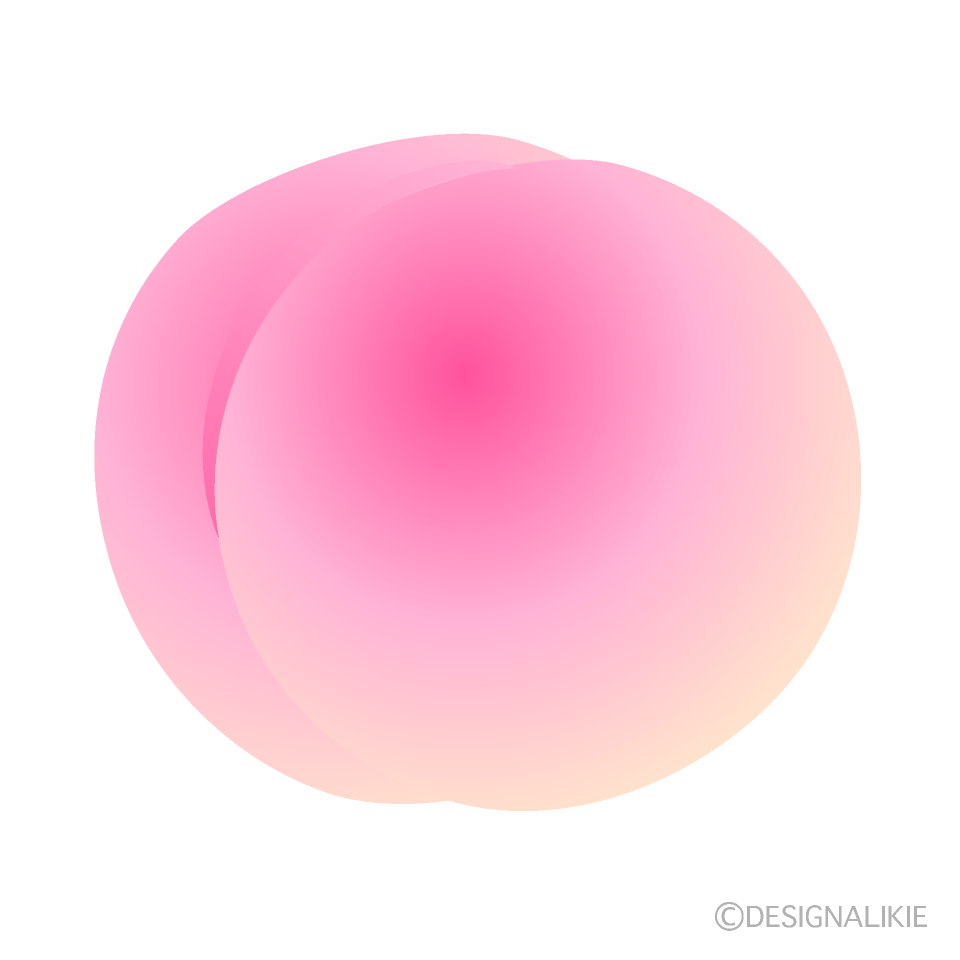 葉無し桃
