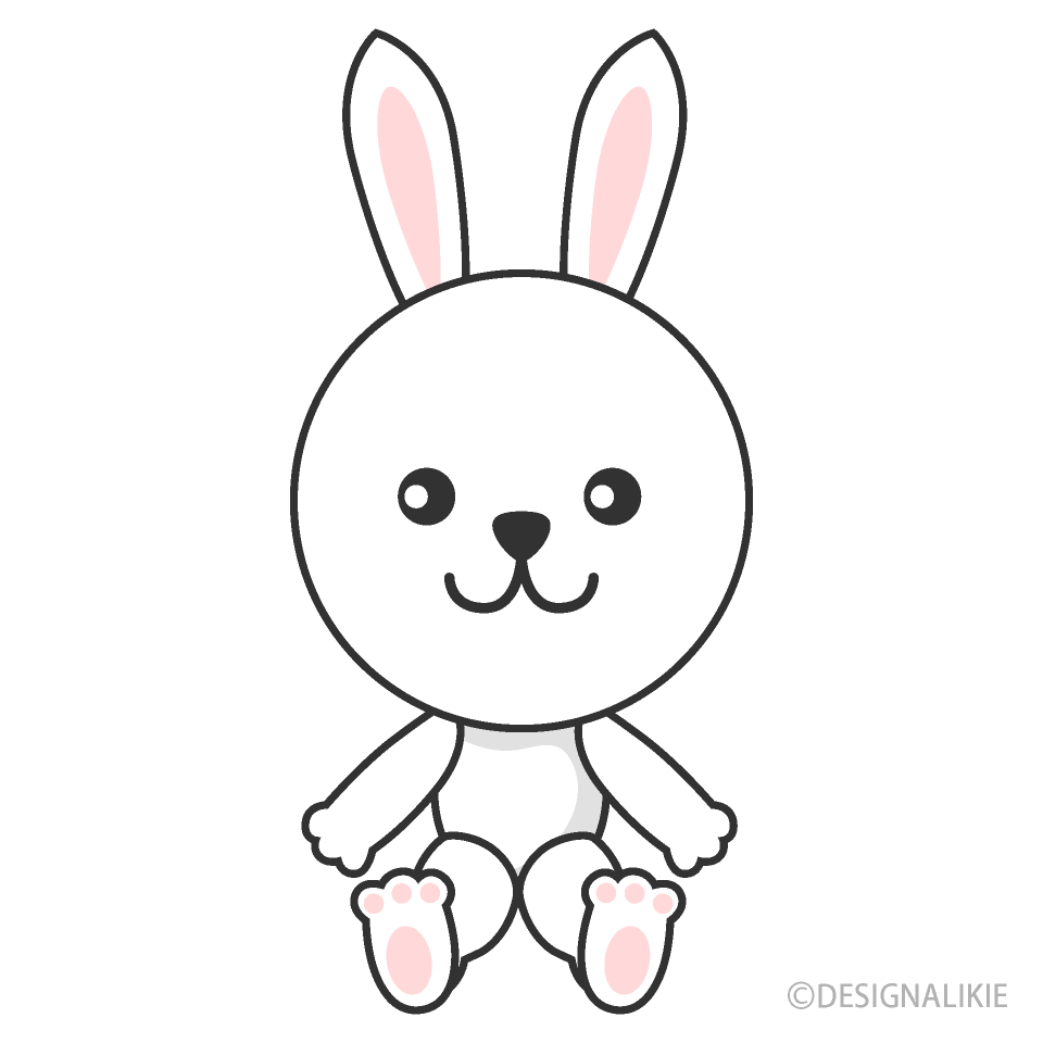 可愛いうさぎキャラ