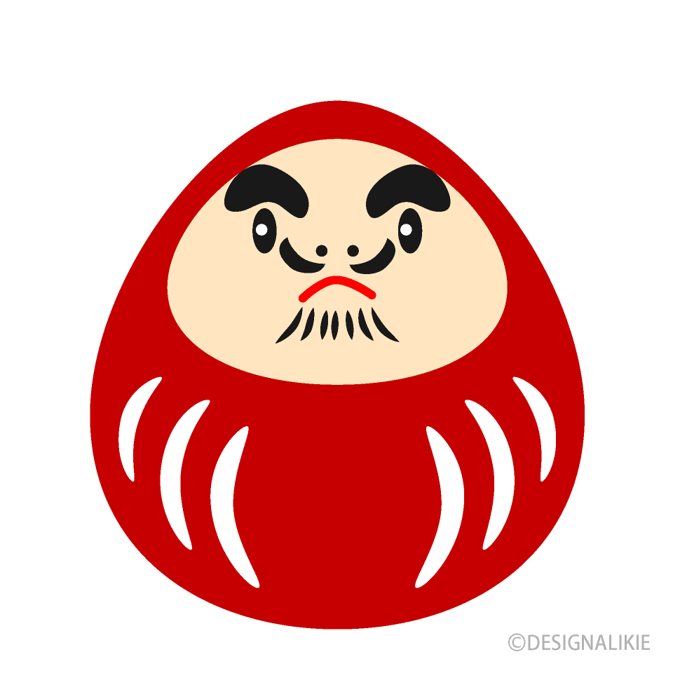 可愛いだるま