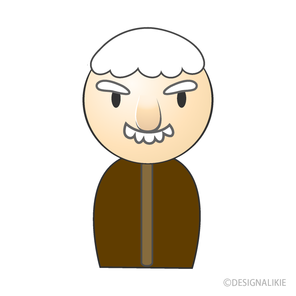 おじいちゃんの人アイコン