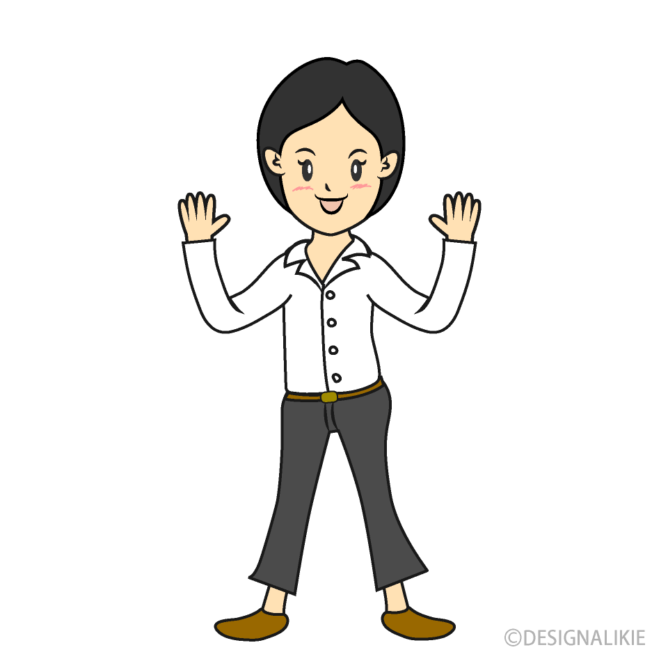 元気な女性