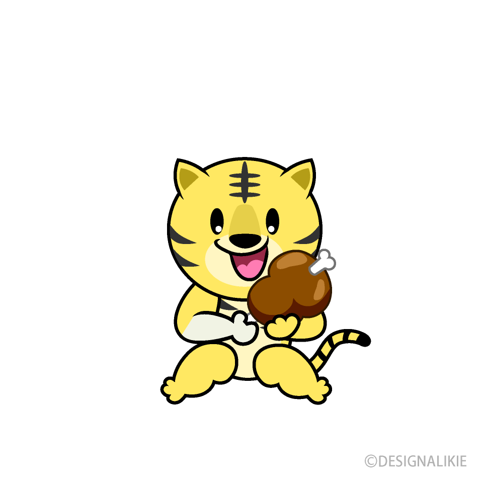 食べるトラキャラ