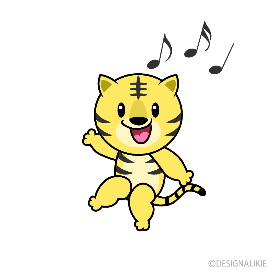 ダンスするトラキャラ