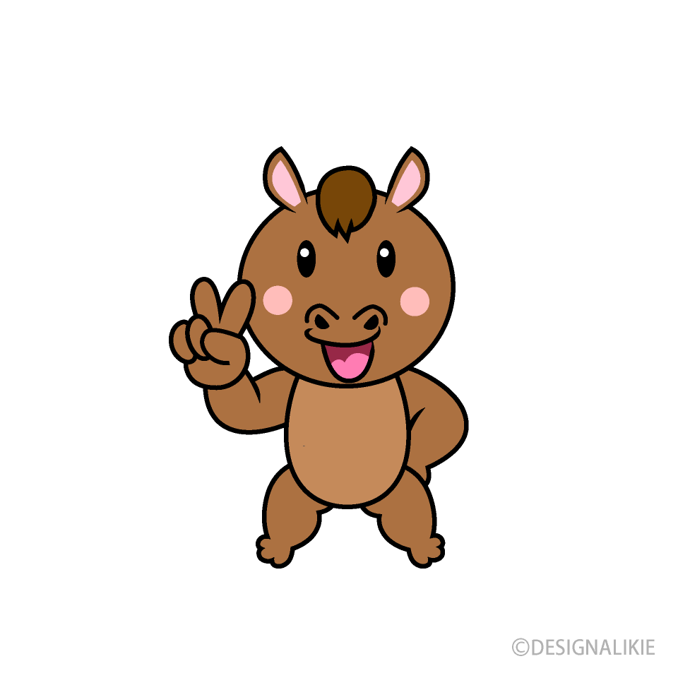 ピースの馬キャラ
