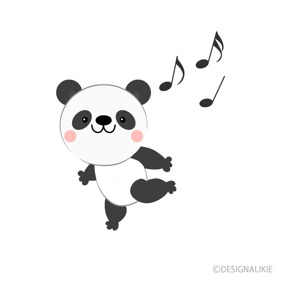 踊るパンダ