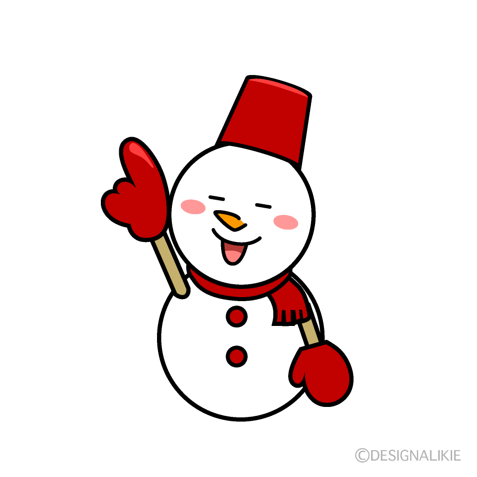 ナンバーワンの雪だるまキャラ