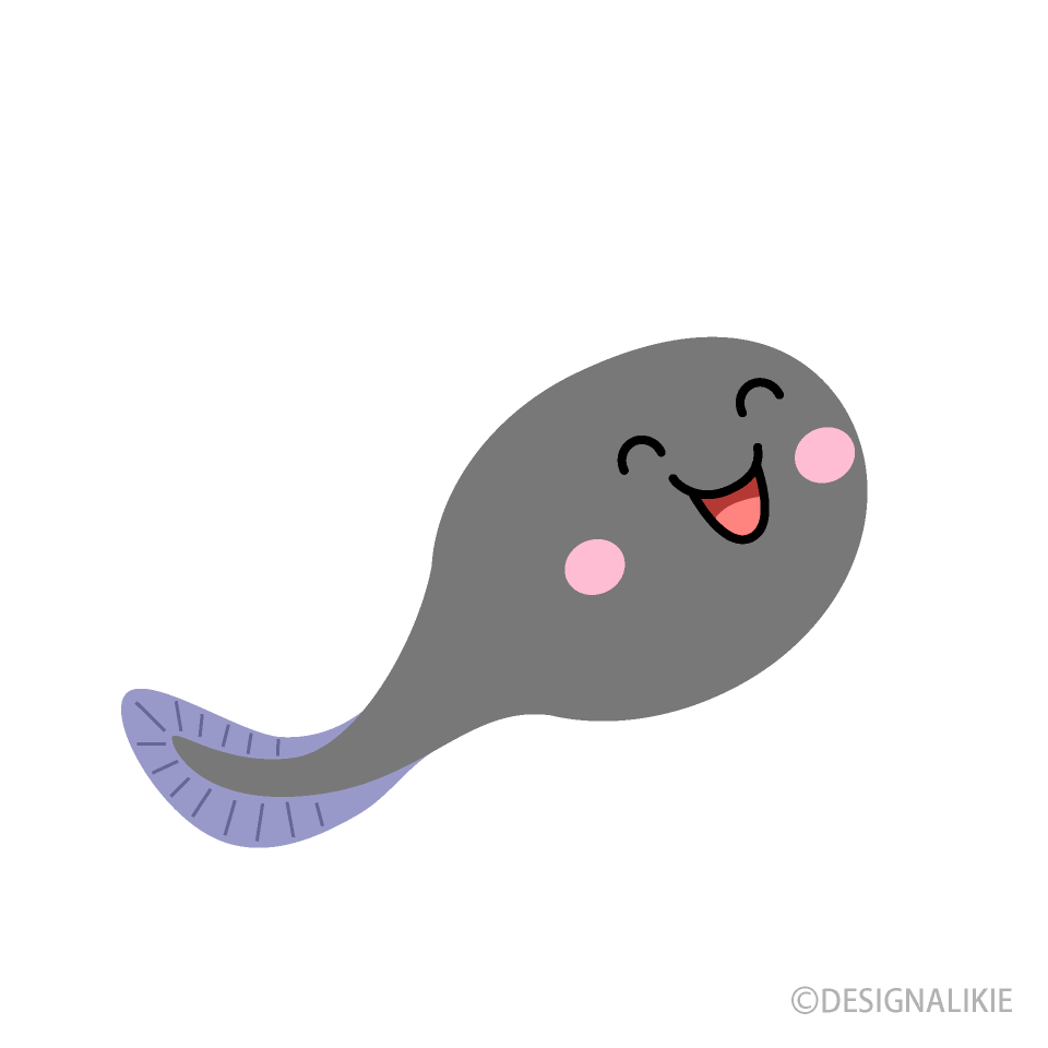 笑顔のおたまじゃくしキャラ