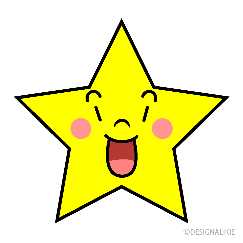びっくりする星キャラ