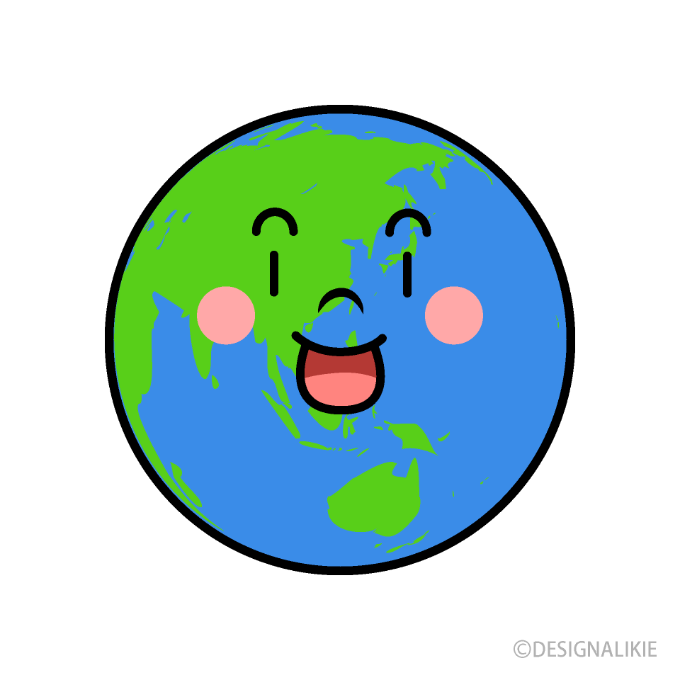 びっくりした地球キャラ