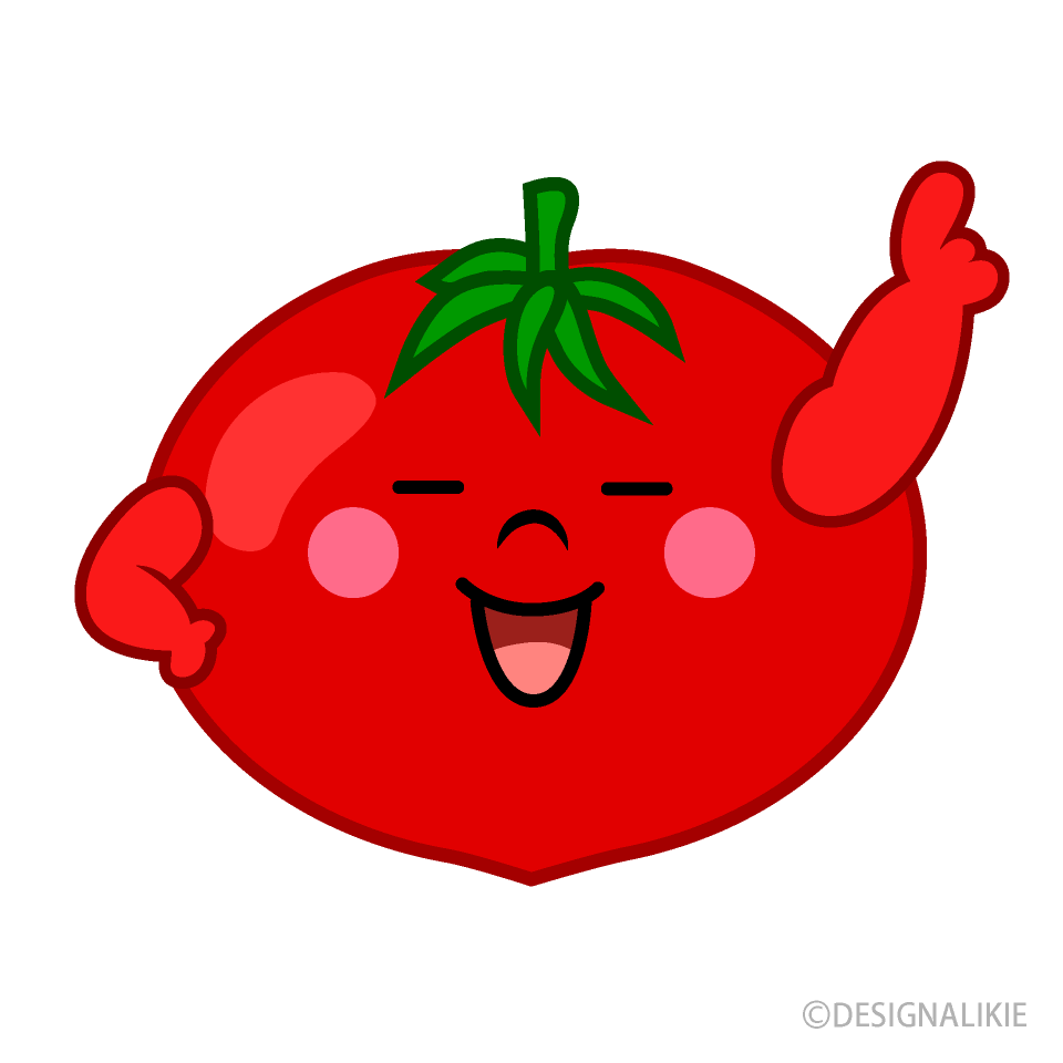 ナンバーワンのトマトキャラ