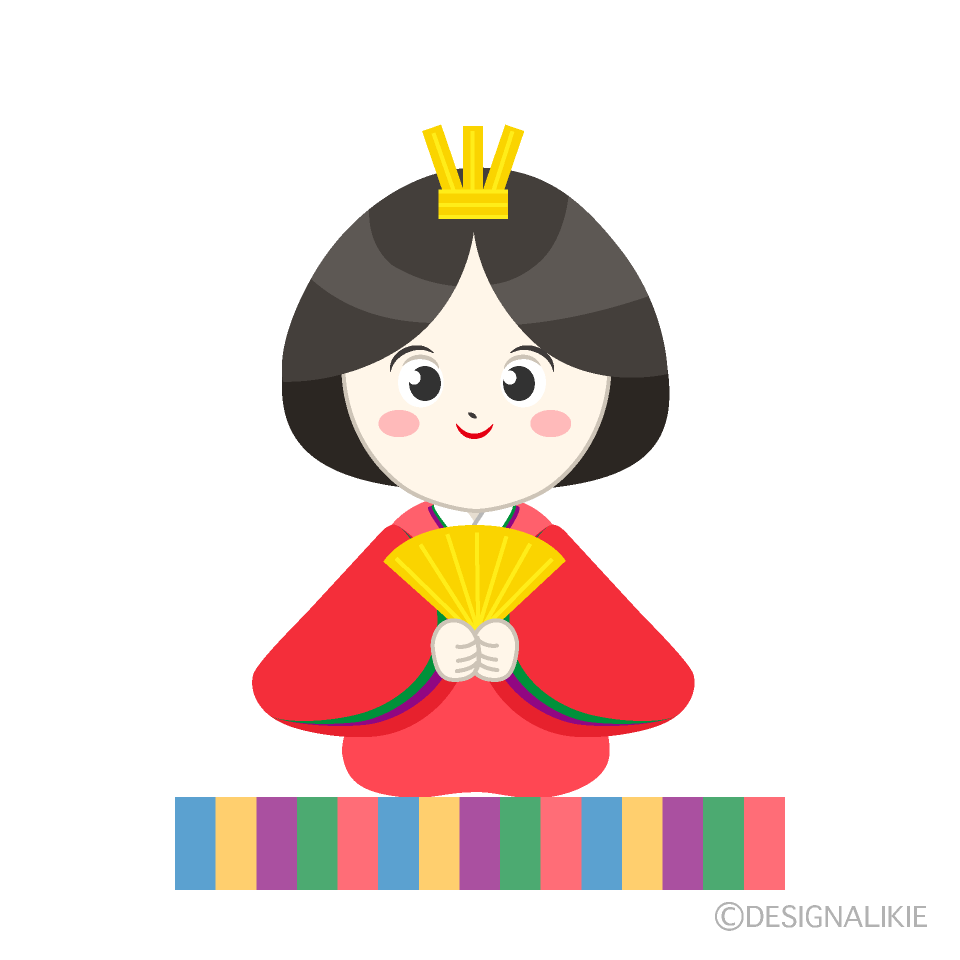 可愛いお雛様