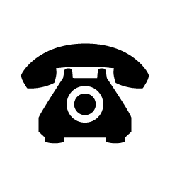 ダイヤル式電話シンボル