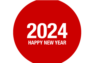 日の丸Happy New Year 2023