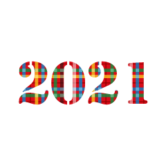 チェック柄の2021