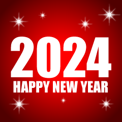 煌くHAPPY NEW YEAR 2023カード