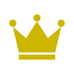 シンプルな王冠マーク