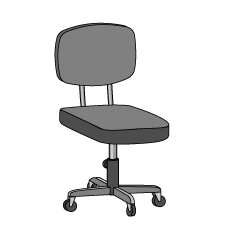 教師椅子