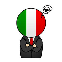 悩むイタリア人