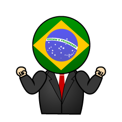 頑張るブラジル人