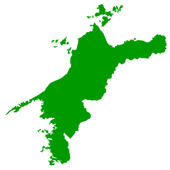 愛媛県地図