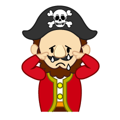 泣く海賊