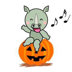 ハロウィンのサイキャラ