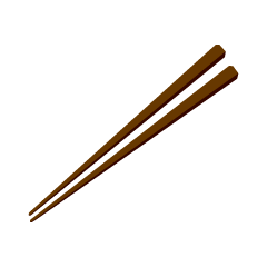 木の箸
