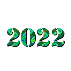 緑和柄の2022