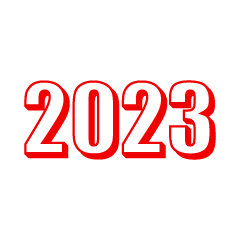 赤色の2023